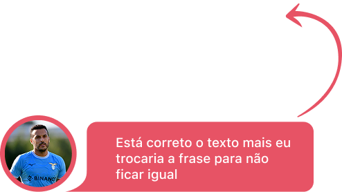 Comentário do jogador